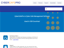 Tablet Screenshot of cybercafepro.com